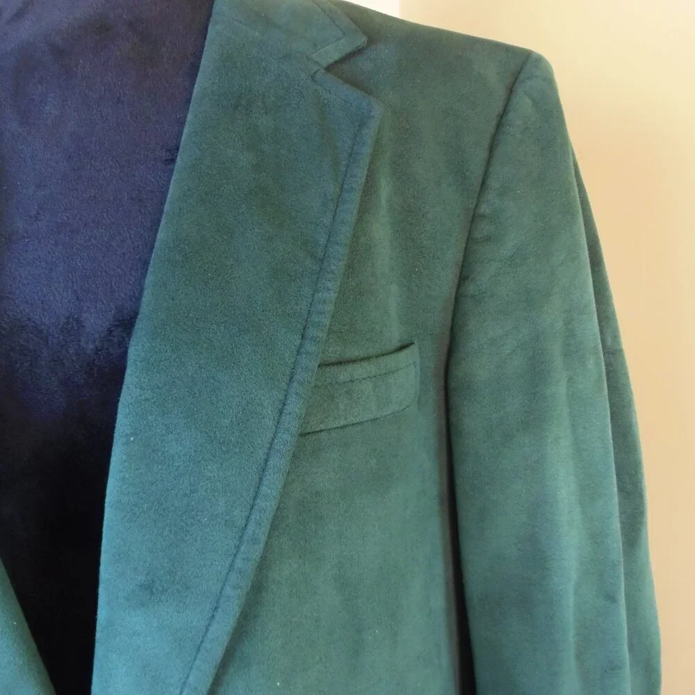 Vintage Peter Lyons Cashmere/Suede Like Men's Collectible Union Label Jacket Uni